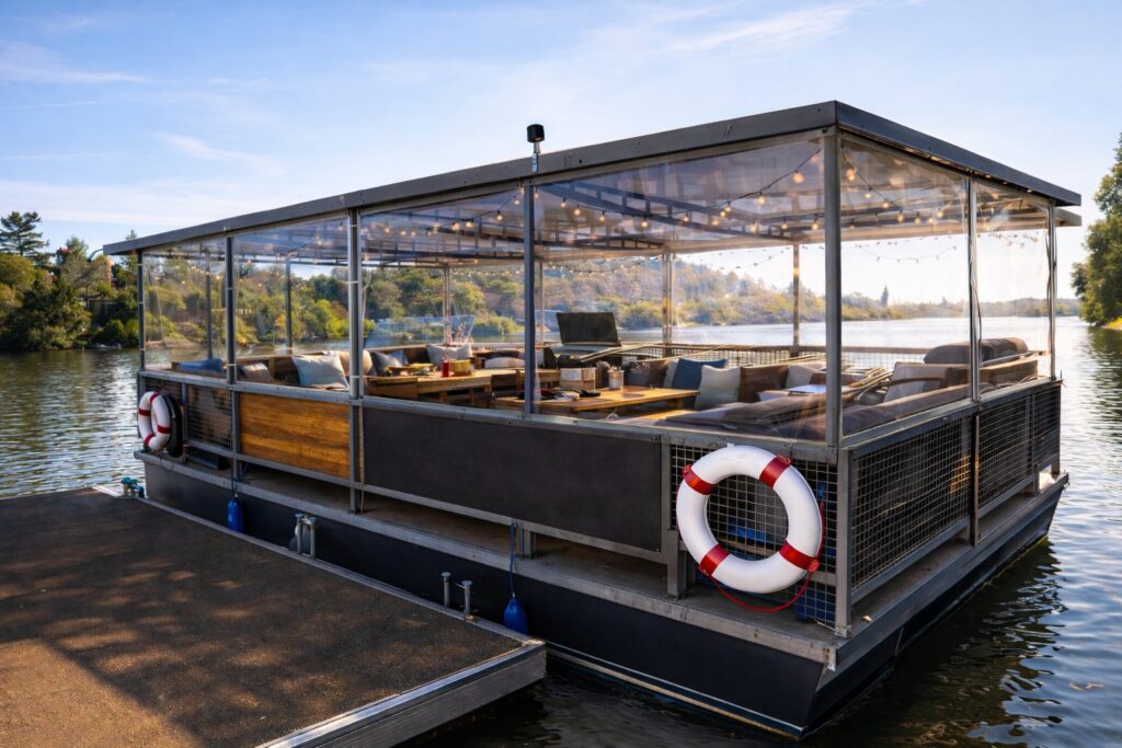 Rozlučka se striptýzem na voru