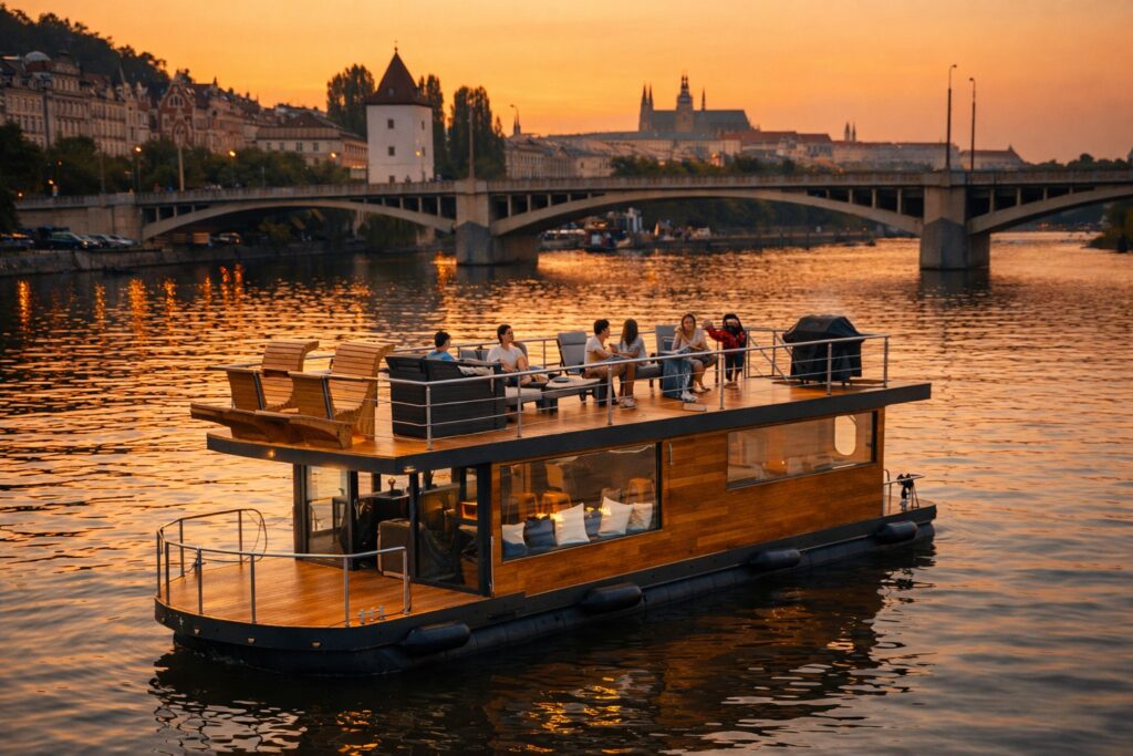 Luxusní dřevěný hausbót · 3h